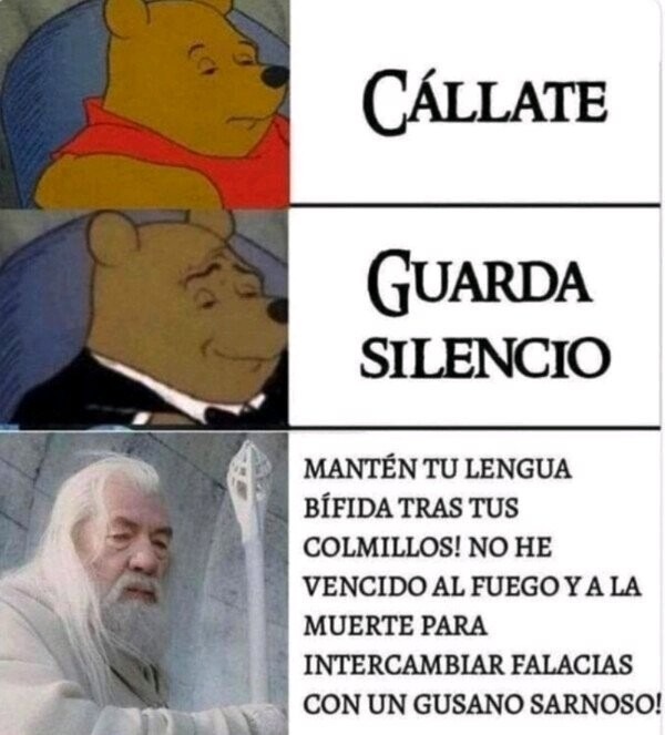 No puedes pasar - meme