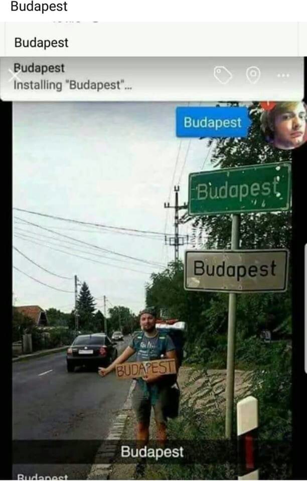 Budapest - meme