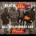 McDonalds y Burger King < McDollars (Que este no es original de Mcdonalds y nunca e visitado ahi y nunca lo hare! Solo vi esa cosa en ciudades monaguenses osea la capital de venezuela