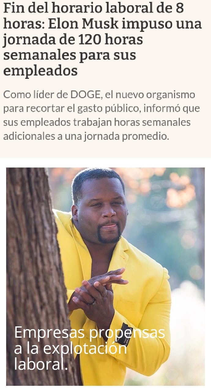 La semana tiene 160 horas aproximadamente y la semana laboral estándar es de 40 horas de lunes a viernes. - meme