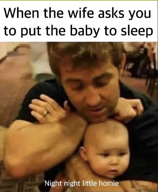 Putting the baby to Sleep... - meme