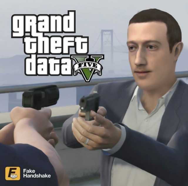 GTA ft Mark Zuckerberg - meme