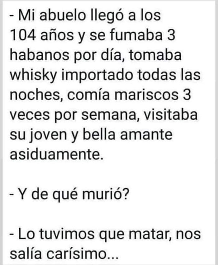 Chiste de abuelos - meme