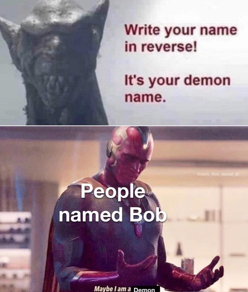 bob the builder is a demon - meme