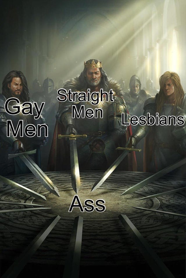 Everybody likes ass - meme