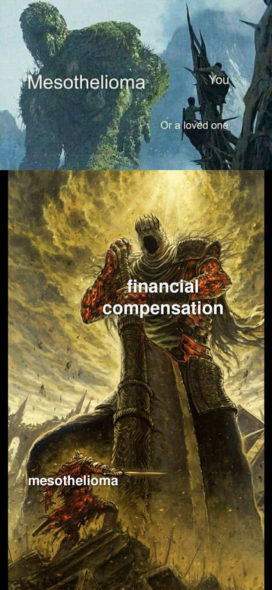 Here's your financial compensation - meme