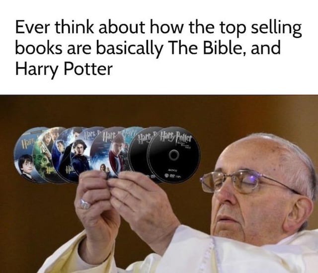 Top selling books of all time - meme