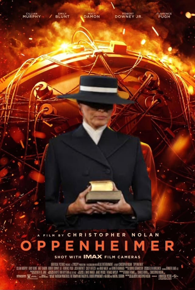 Melania Oppenheimer meme