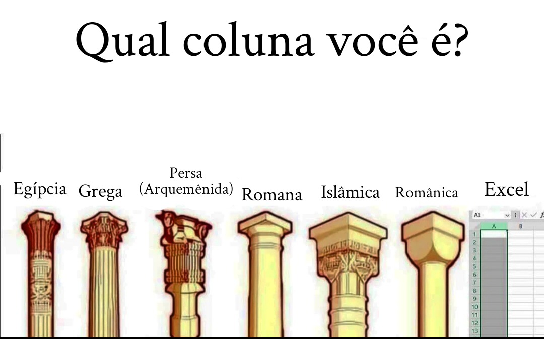 Excel, com certeza... - meme
