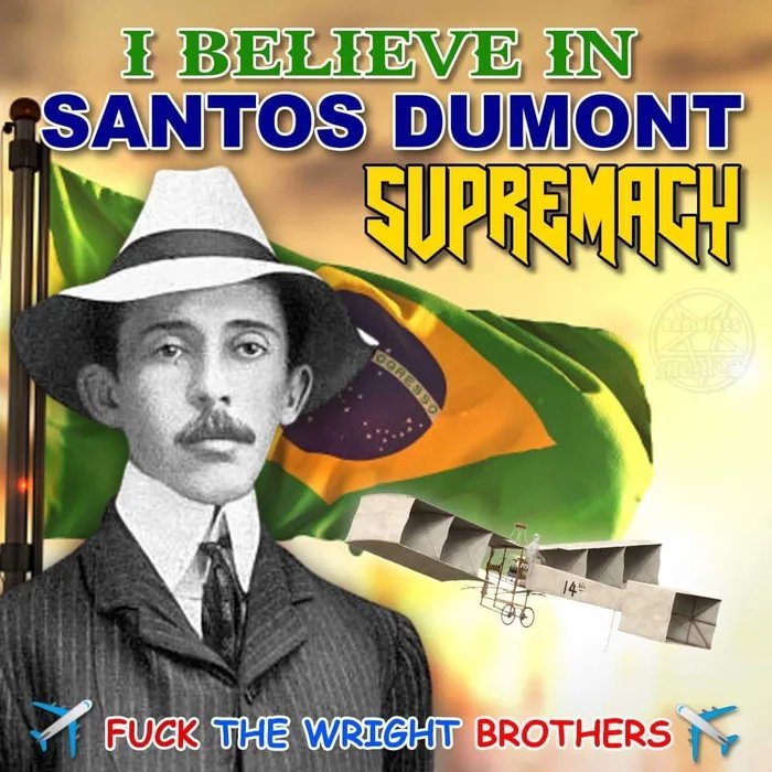 Santos Dumont - meme