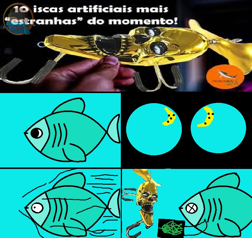 Como infartar um peixe - meme