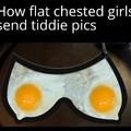 Flat chested girls
