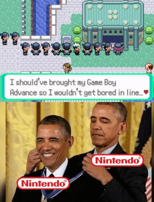 nintendo and pokemon meme
