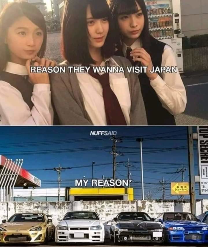 Now I want to visit Japan - meme
