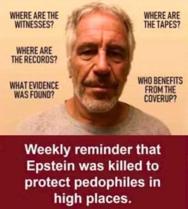 Epstein didn't kill himself - meme