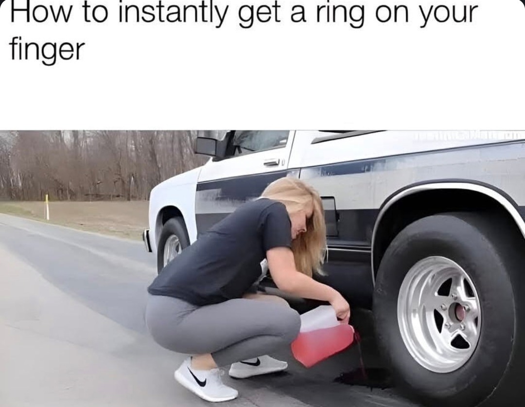 Quickest way to get that ring? Watch and learn - meme