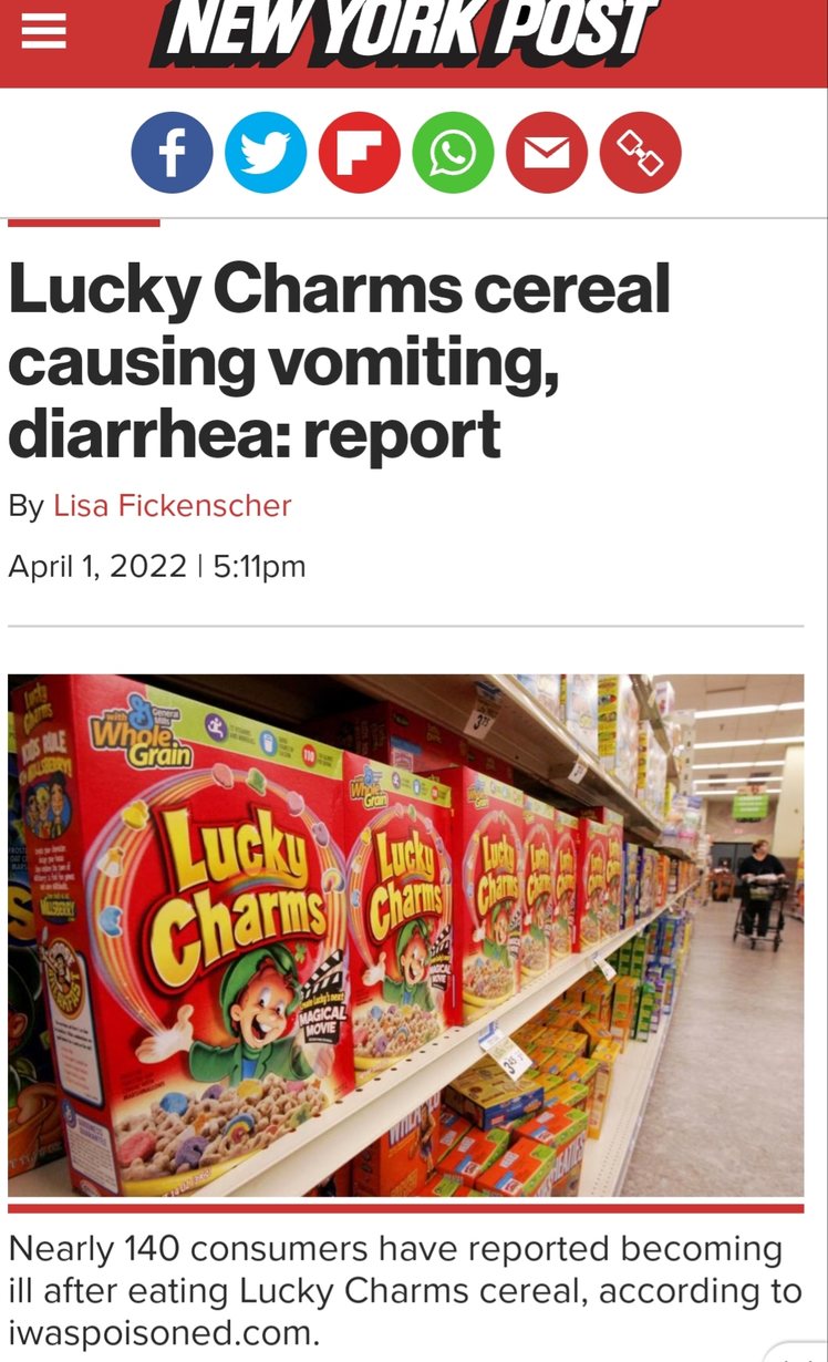 How about some unlucky charms? - meme