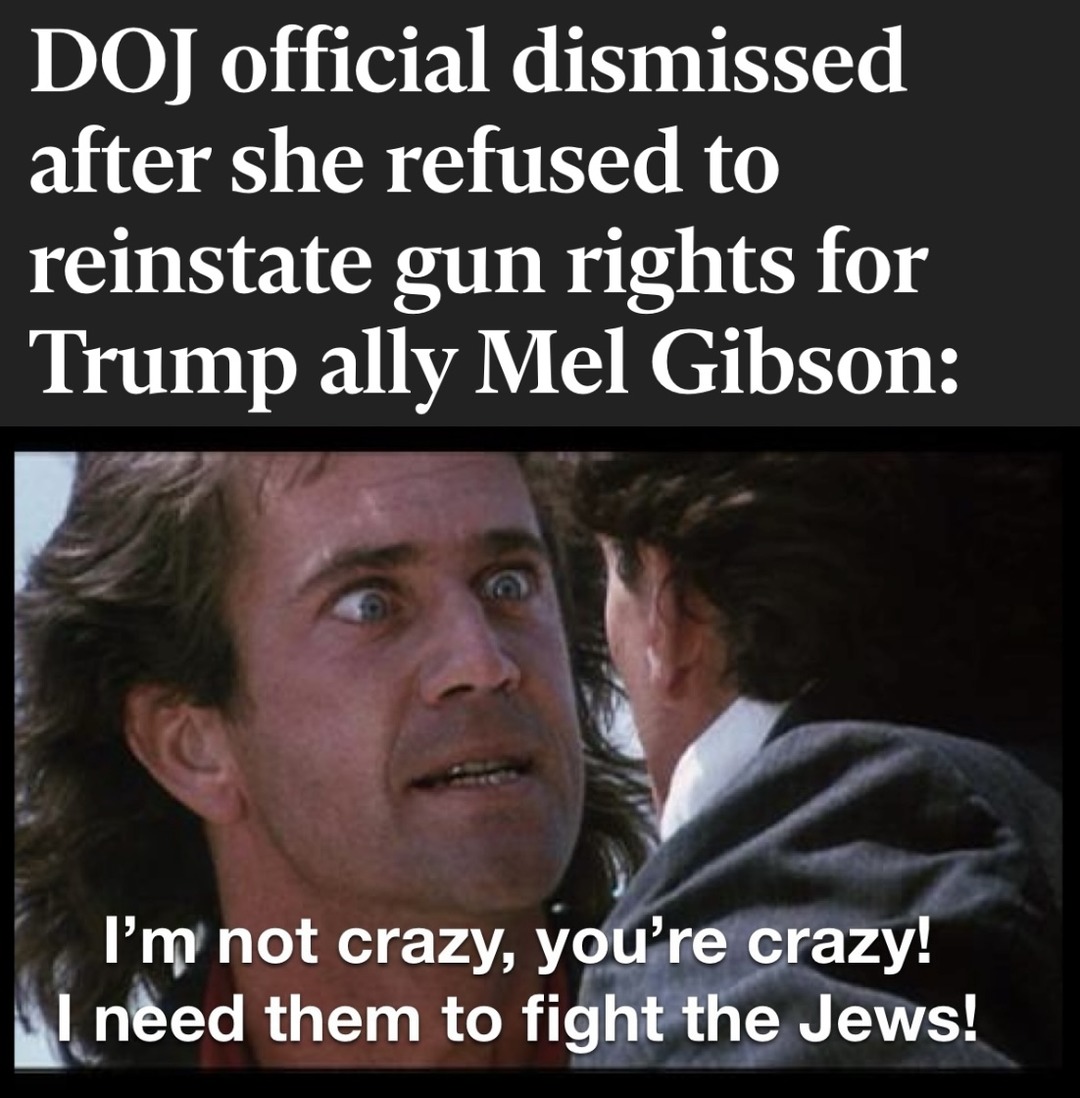 Give Riggs his guns - meme