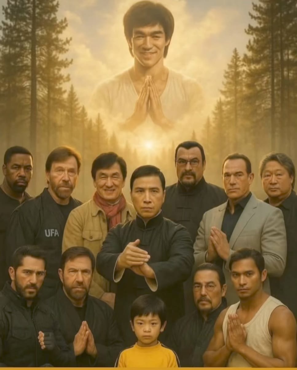 Não é meme, é só uma singela homenagem aos maiores porradeiros do cinema (faltou o Jet Li)