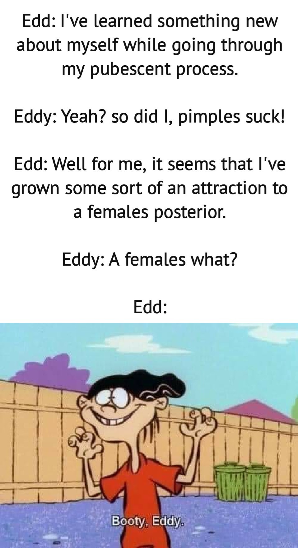 Booty, Eddy! - meme