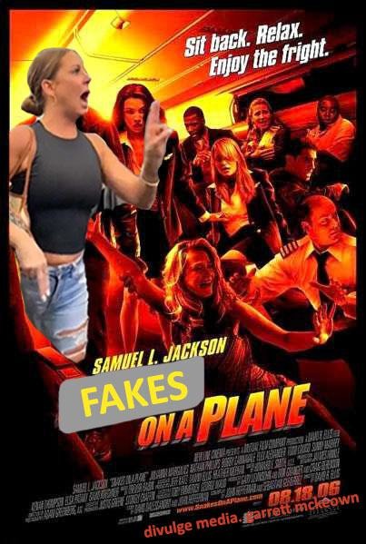 Fakes on a plane - meme