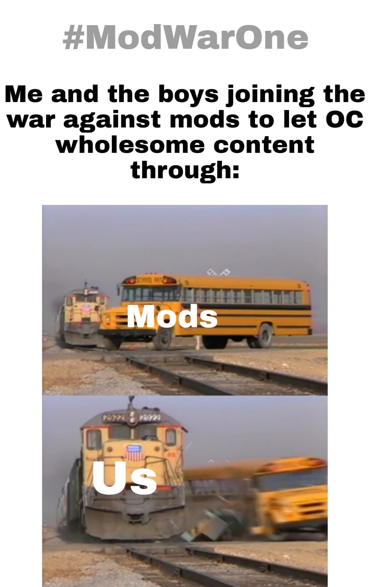 Let the wholesome OC through! - meme