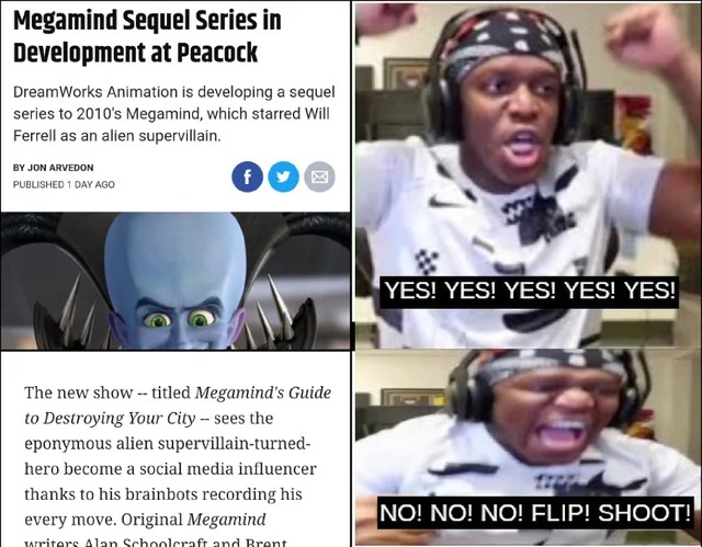 Megamind sequel series? - meme