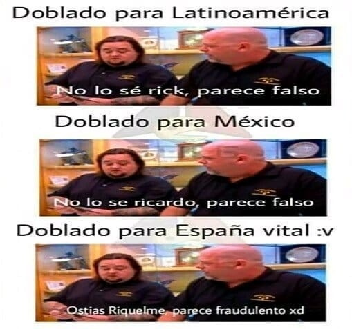 Prefiero el castellano - meme