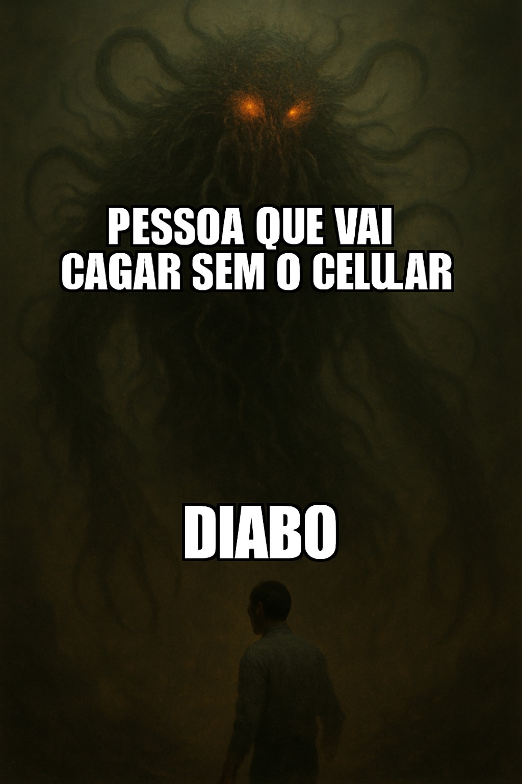 O diabo treme - meme