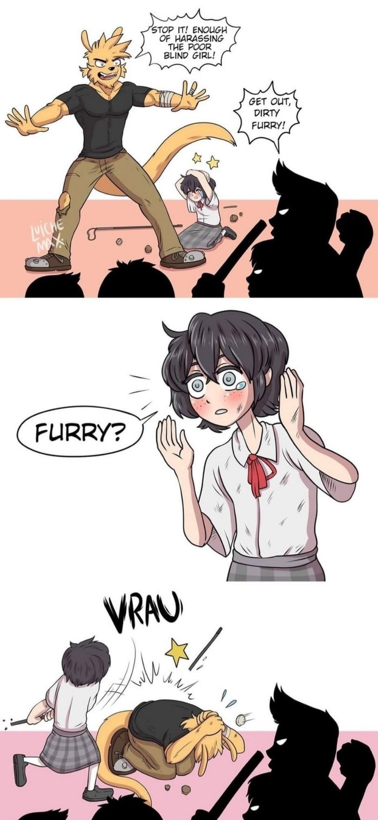 Furry you say??! - meme