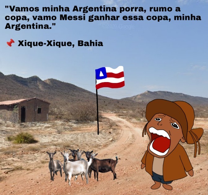 "vamos minha Argentina,  - meme