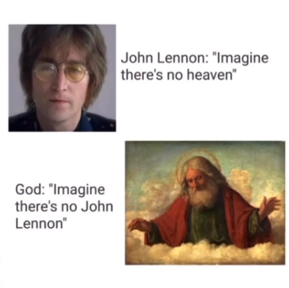 Fuck John Lennon - meme