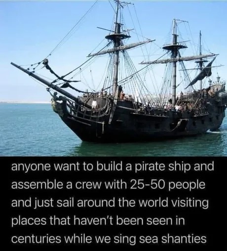 I want to join this adventure - meme