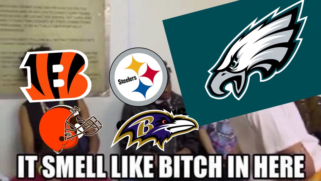 Steelers vs Eagles meme