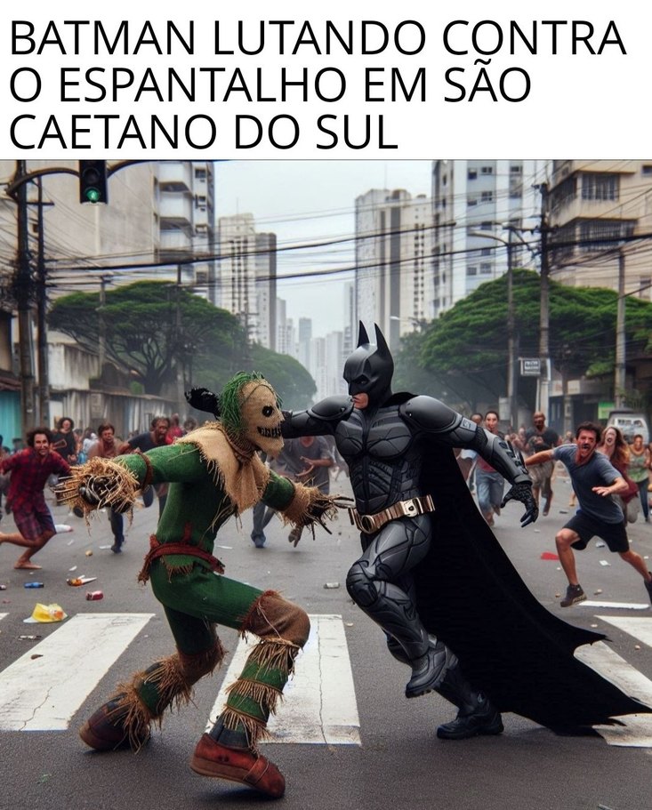 Batman em São Paulo - meme