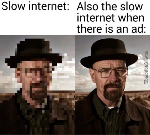 slow but it's fast - meme