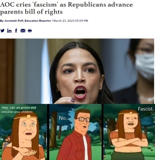 Rights=Fascism - meme