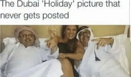 Dubai holiday - meme