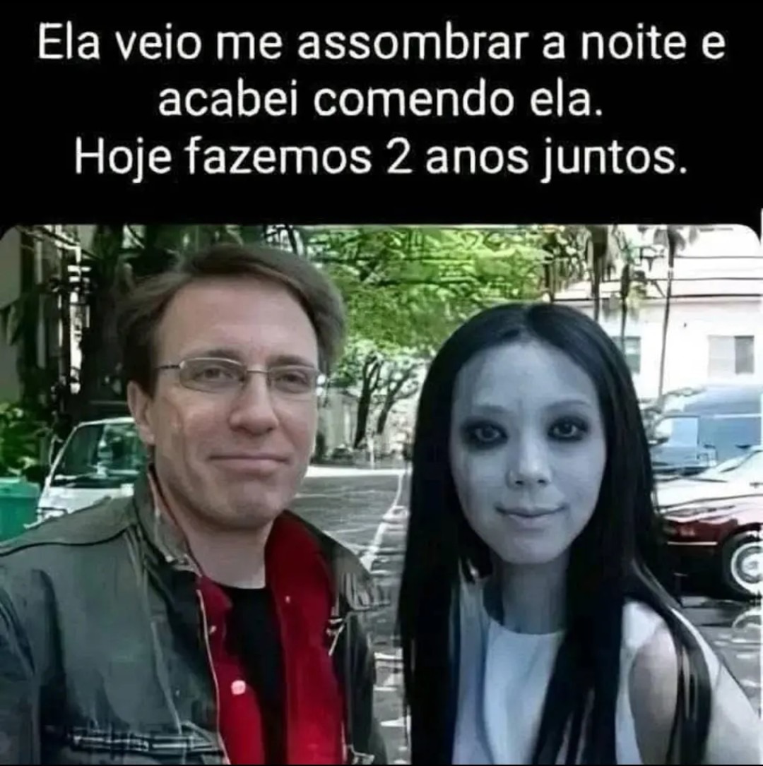 O cara não perdoa (até que ela é ajeitadinha) - meme