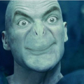 Mr. Bean + Voldemort = a ça !