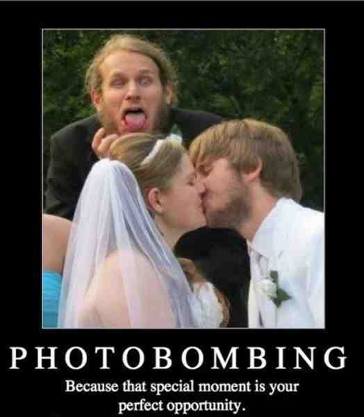 photo bombed at it's finest! - meme
