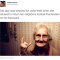 Grandma's a badass!