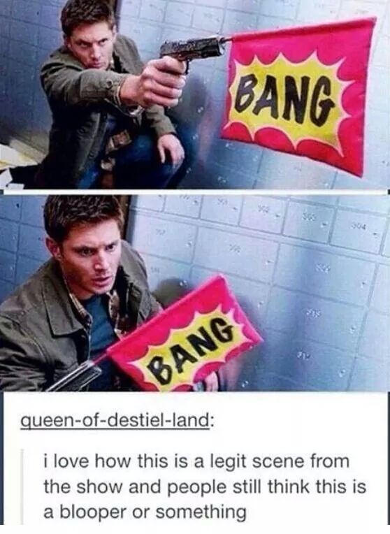 I would love to see actual bloopers - meme