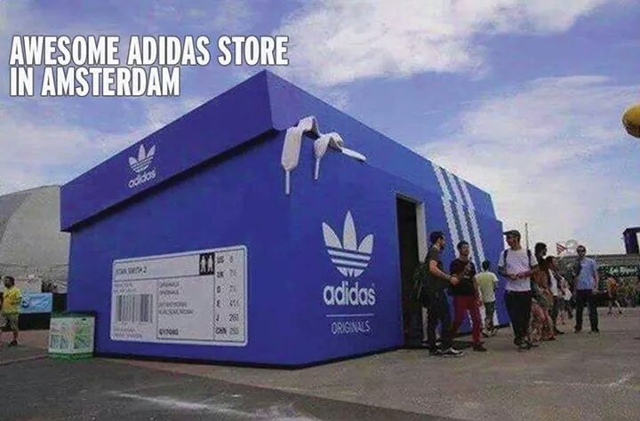 shoe store in Amstedam - meme