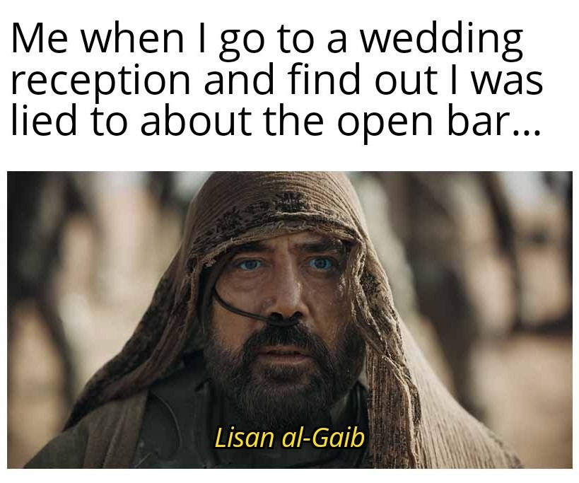 Open bar? - meme
