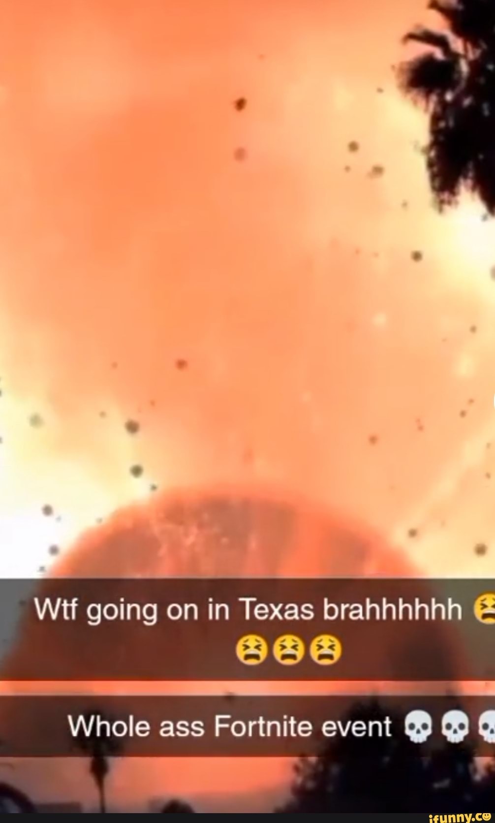 Wtf going on in Texas. - meme