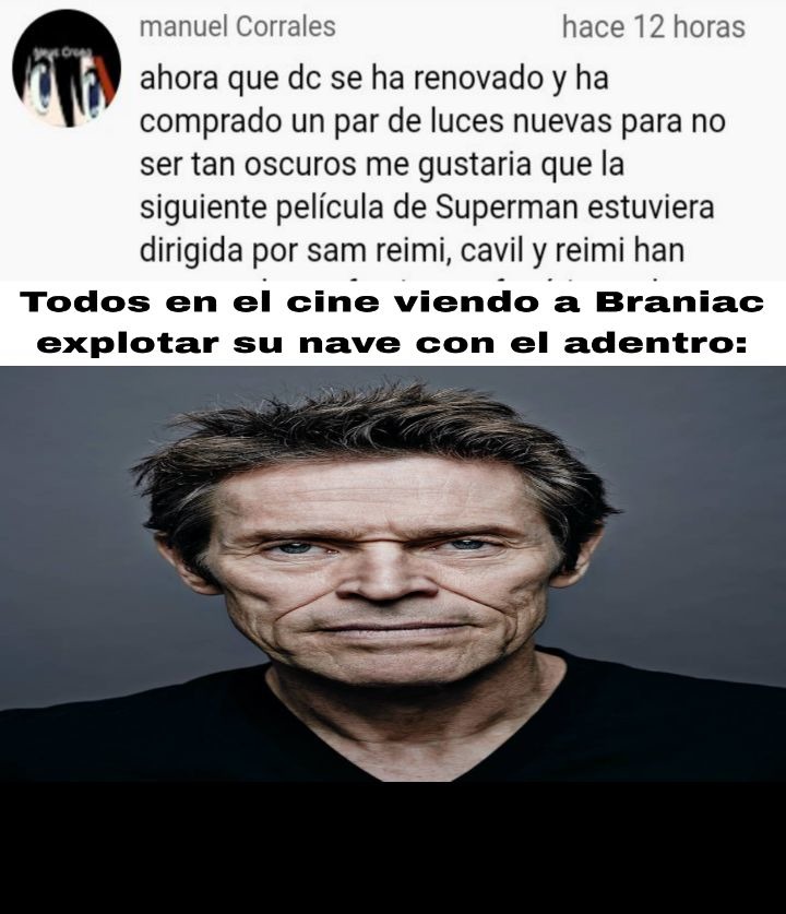 Sam siempre mata al villano en sus pelis de superhéroes - meme