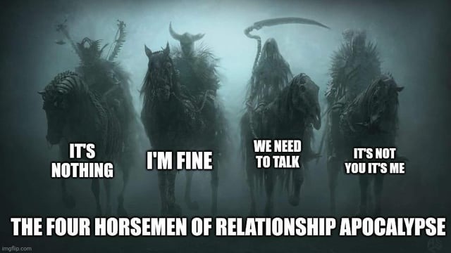 relationship apocalypse - meme