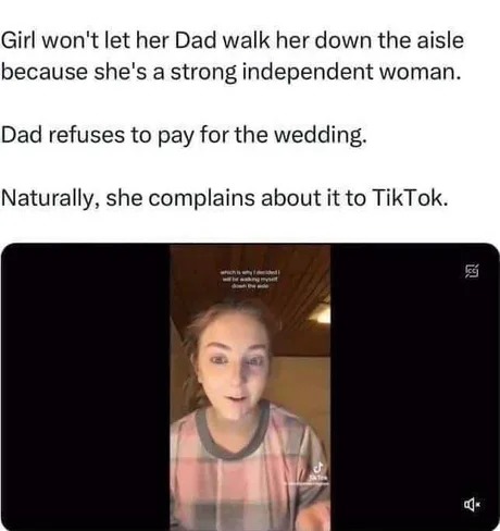 Tiktok brains can't deal with real life - meme
