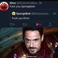 Elmo would fuck sponge bob up